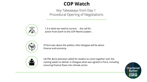 COP Watch Day 1 COP26 